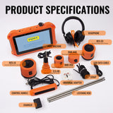 PQ125E New Pipe Leak Detector Pipe Leak Locator With Gas Tracer