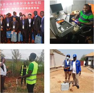 PQWT TC150 GEOLOGICAL EXPLORATION TOOLS DETECTOR DE AGUA SUBTERRANEA GEOPHYSICAL SURVEY UNDERGROUND WATER DETECTOR