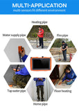 L2000 Outdoor Pipe Water Leak Detector, Middle Sensor Detecting Water Leak for Depth 5m