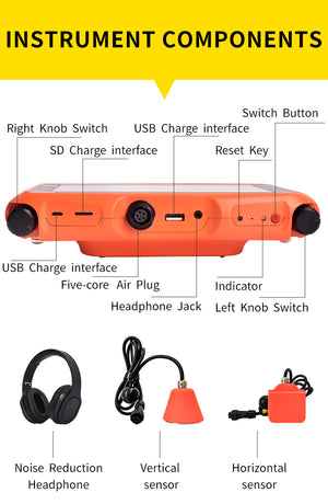 Detector Leak Water PQWT L7000 High Quality Underground Pipeline Water Leak Detection Device