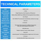 PQWT TC150 GEOLOGICAL EXPLORATION TOOLS DETECTOR DE AGUA SUBTERRANEA GEOPHYSICAL SURVEY UNDERGROUND WATER DETECTOR