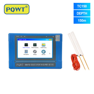 PQWT TC150 GEOLOGICAL EXPLORATION TOOLS DETECTOR DE AGUA SUBTERRANEA GEOPHYSICAL SURVEY UNDERGROUND WATER DETECTOR
