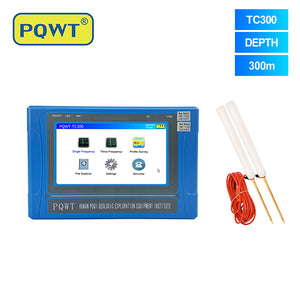 PQWT TC300 PROFESSIONAL GEOLOGICAL EXPLORATION EQUIPMENT GROUNDWATER FINDER 300M UNDERGROUND WATER DETECTOR
